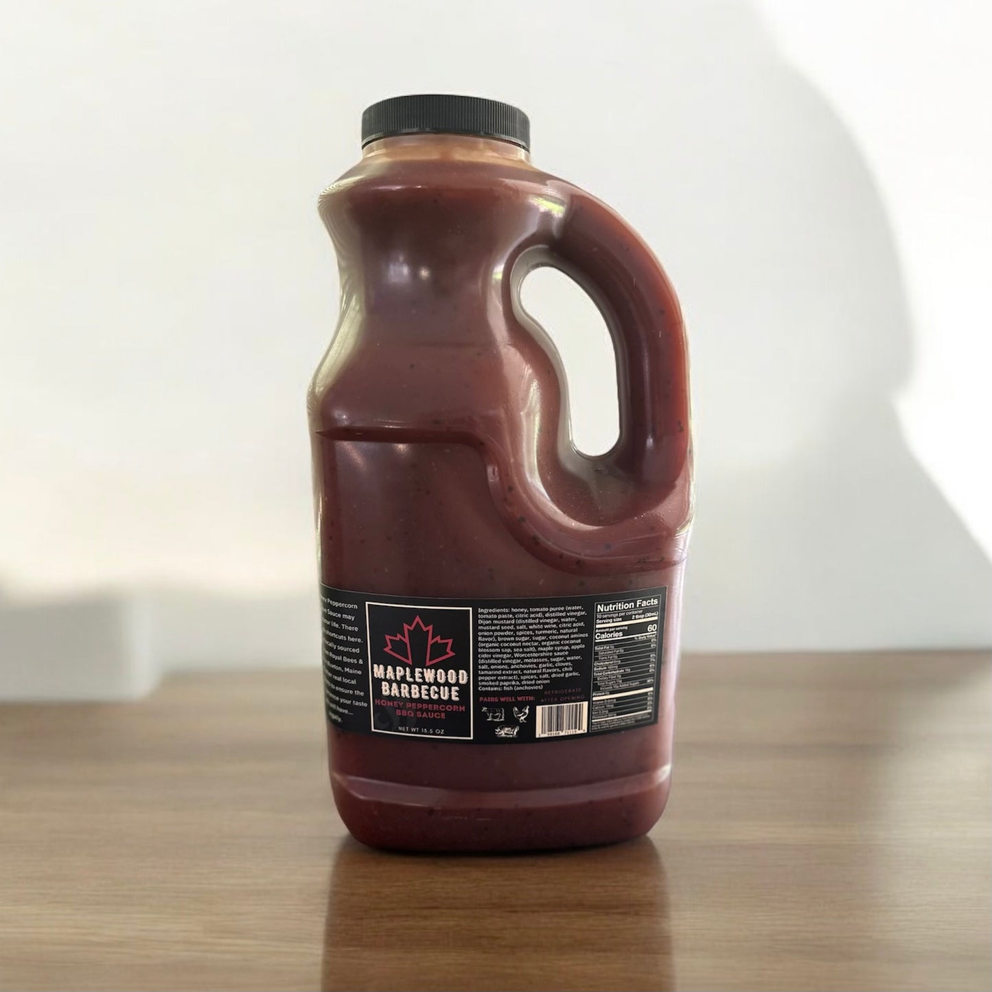 Honey Peppercorn BBQ Sauce - Gallon